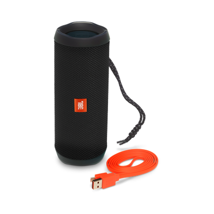 JBL FLIP 4 PORTABLE BLUETOOTH SPEAKER (BLACK)