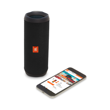 JBL FLIP 4 PORTABLE BLUETOOTH SPEAKER (BLACK)