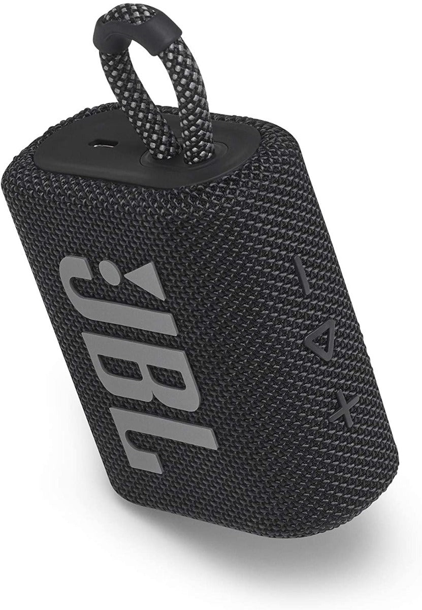 JBL GO3 PORTABLE BLUETOOTH SPEAKER (BLACK)