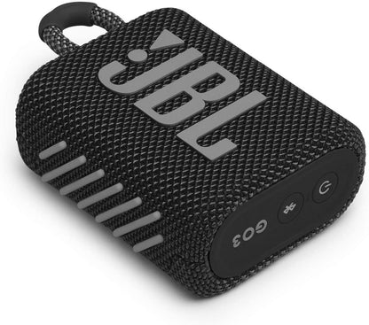JBL GO3 PORTABLE BLUETOOTH SPEAKER (BLACK)