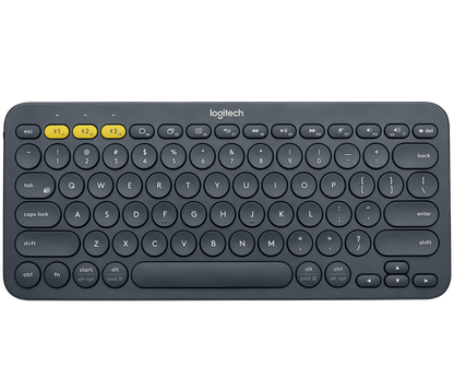 LOGITECH BLUETOOTH MULTI-DEVICE KEYBOARD K380 (GRAY)