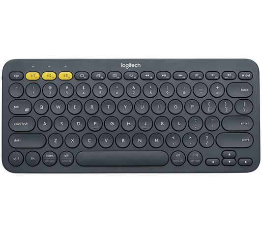 LOGITECH BLUETOOTH MULTI-DEVICE KEYBOARD K380 (GRAY)