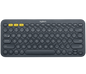 LOGITECH BLUETOOTH MULTI-DEVICE KEYBOARD K380 (GRAY)
