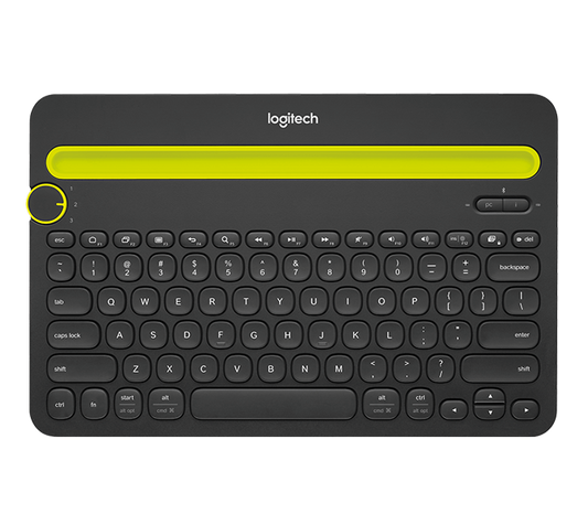 LOGITECH BLUETOOTH MULTI-DEVICE KEYBOARD K480 (BLACK)