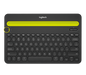 LOGITECH BLUETOOTH MULTI-DEVICE KEYBOARD K480 (BLACK)