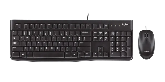 LOGITECH MK120 USB KEYBOARD + MOUSE