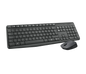 LOGITECH WIRELESS KEYBOARD + MOUSE MK235 (BLACK)