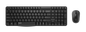 RAPOO X1800S WIRELESS 2.4GHZ E1050 OPTICAL KEYBOARD & M10 MOUSE (USB/BLACK)