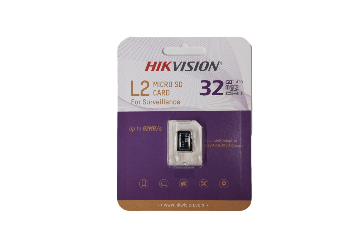 HIKVISION L2 MICRO SDXC MEMORY FOR SURVEILLANCE 32GB | 64GB | 128GB
