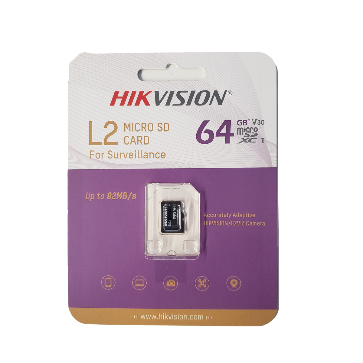 HIKVISION L2 MICRO SDXC MEMORY FOR SURVEILLANCE 32GB | 64GB | 128GB