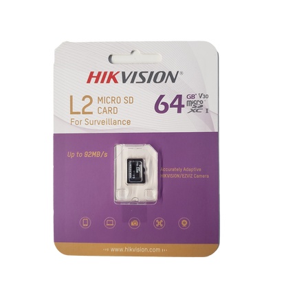 HIKVISION L2 MICRO SDXC MEMORY FOR SURVEILLANCE 32GB | 64GB | 128GB