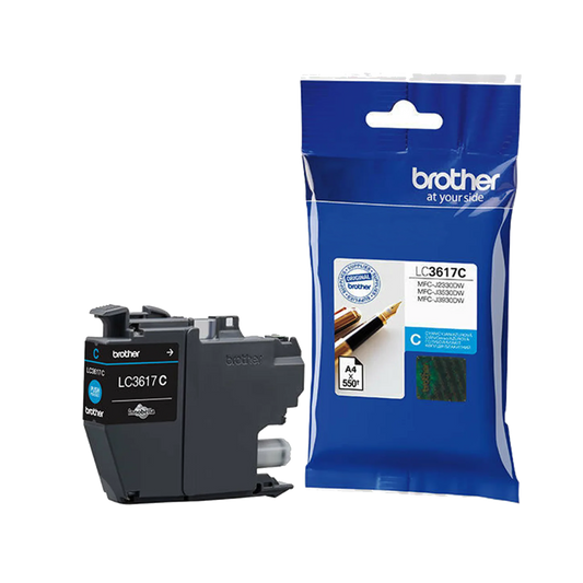 BROTHER LC-3617 CYAN INK CARTRIDGE