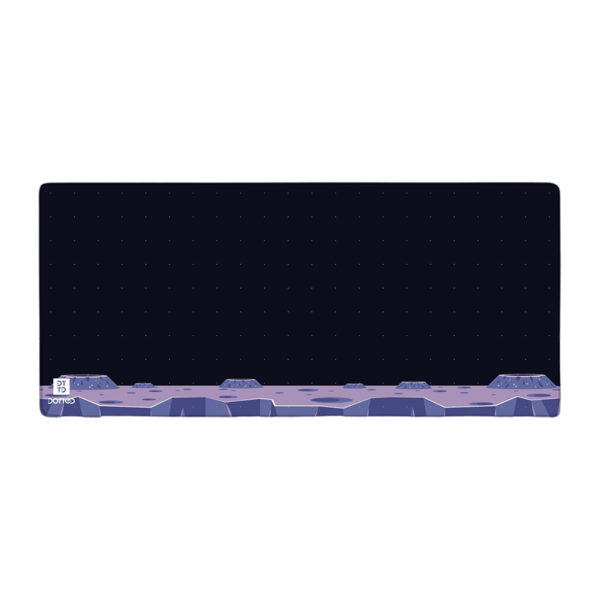 DOTTED LUNAR ROCK 900X400MM DESK MAT (4MM)