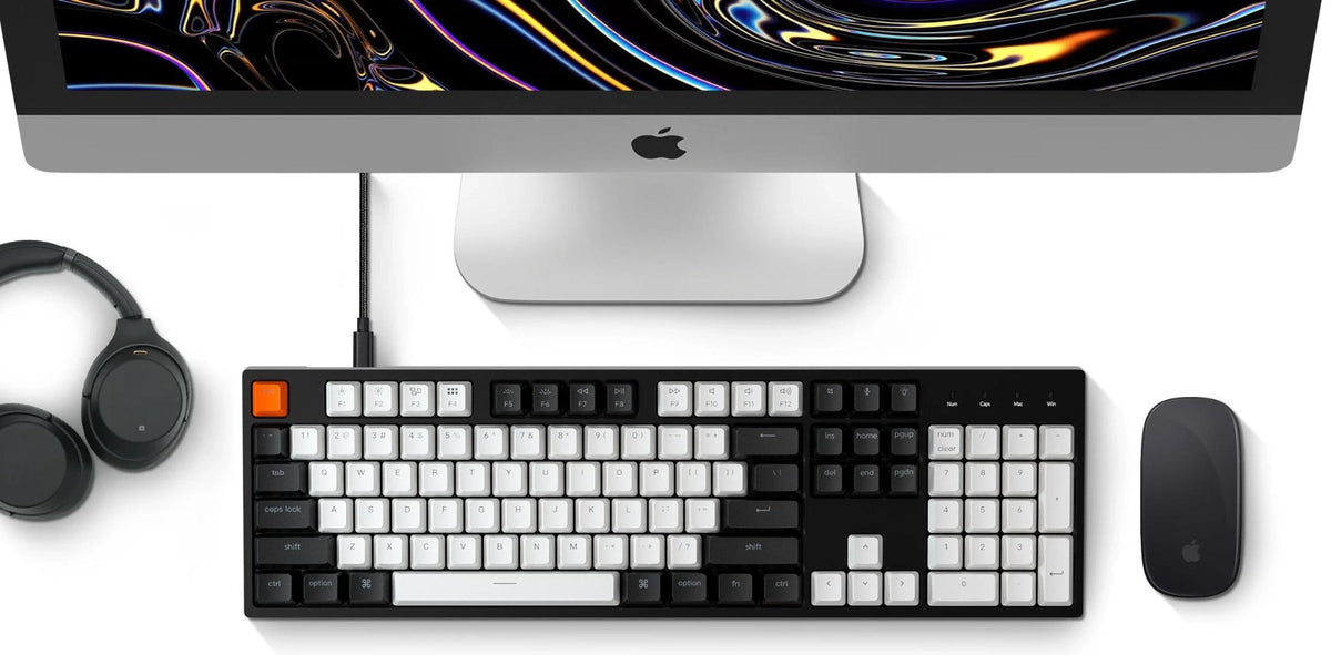 KEYCHRON C2 RGB WIRED MECHANICAL KEYBOARD (HOT SWAPPABLE)