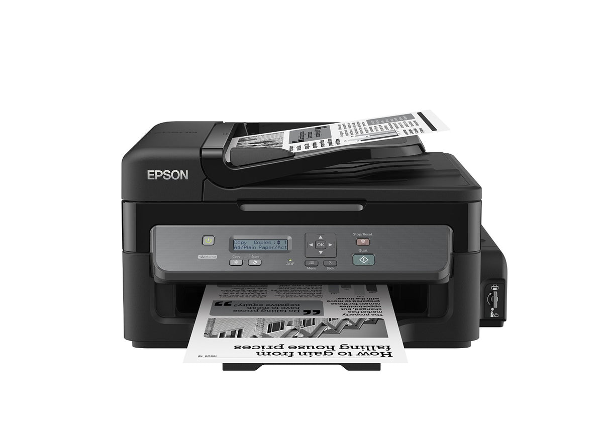 EPSON WORKFORCE M200 AIO (INK TANK) PRINTER W/ WIFI, ADF