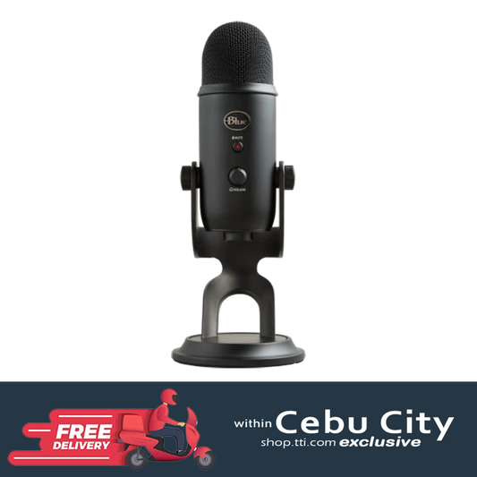 LOGITECH BLUE YETI MICROPHONE (BLACK)