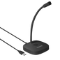 PROMATE PROMIC-1 OMNI-DIRECTIONAL MIC W/ FLEXIBLE GOOSENECK BLACK (USB/1.3M)