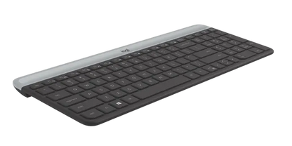 LOGITECH SLIM WIRELESS KEYBOARD + MOUSE MK470 (GRAPHITE)
