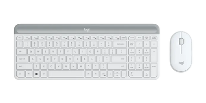 LOGITECH SLIM WIRELESS KEYBOARD + MOUSE MK470 (GRAPHITE)