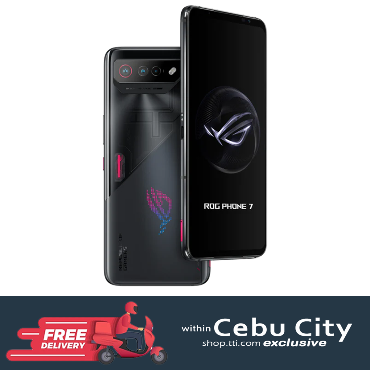 ASUS ROG PHONE 7 6.78" 16GB/512GB DUAL SIM (WHITE)