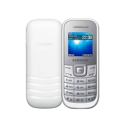 SAMSUNG GT-E1215 EIDER VE MOBILE PHONE (WHITE)