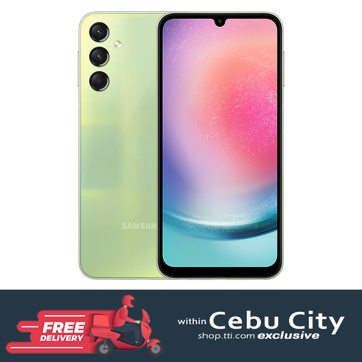 SAMSUNG A245F GALAXY A24 8GB/128GB MOBILE PHONE (LIME GREEN)