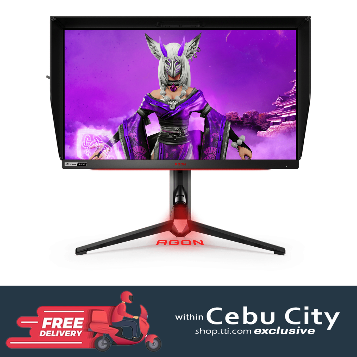 AOC AG254FG 24.5" FHD WIDE LED IPS GAMING MONITOR 1MS 360HZ W/ SPKR WLMNT (2XHDMI, DP)