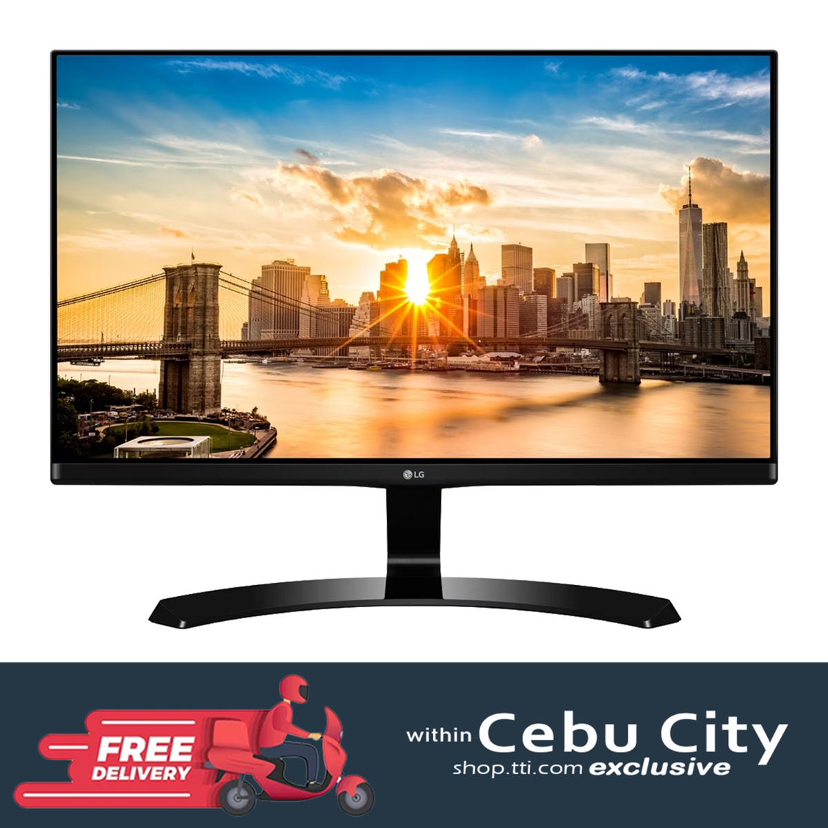 LG 27MP68VQ 27" FHD LED IPS MONITOR 75HZ (VGA, HDMI)