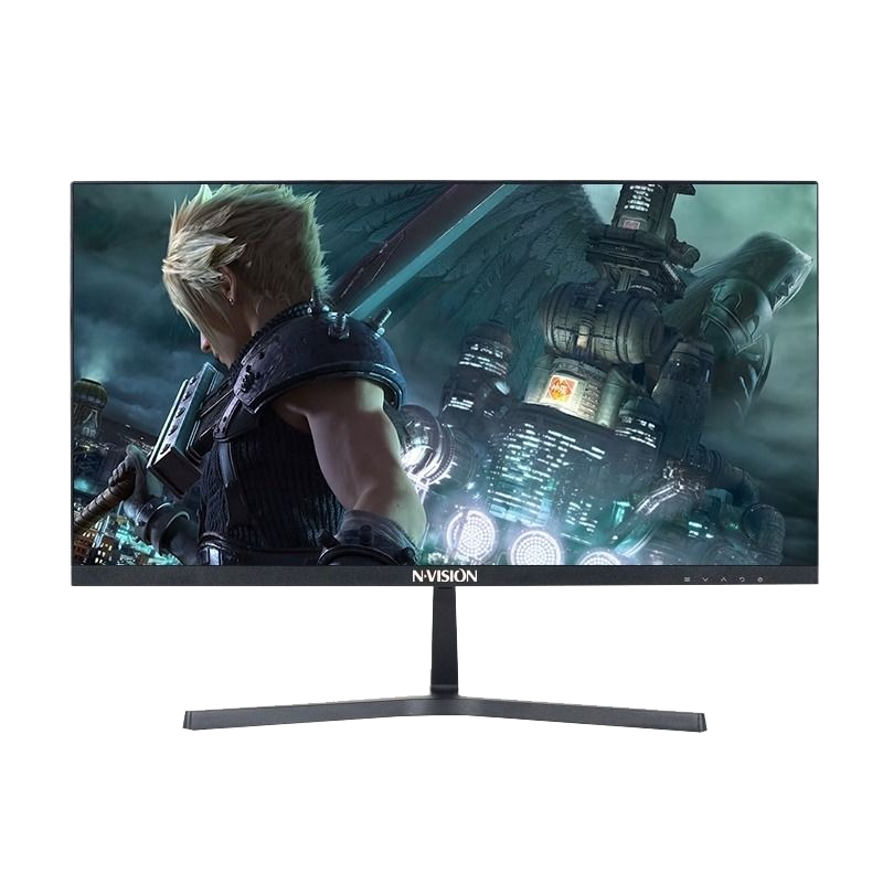 NVISION N2455 23.8" LED FHD IPS MONITOR WLMNT (VGA, HDMI) BLACK