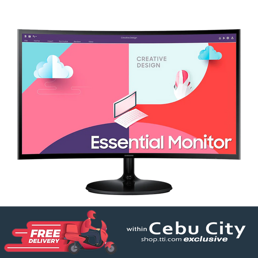 SAMSUNG LS27C360EAEXXP 27" FHD LED CURVED MONITOR WLMNT (HDMI, D-SUB)