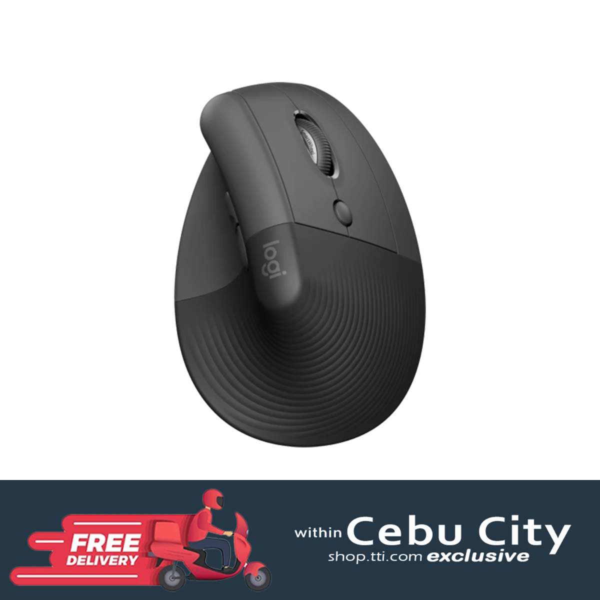 LOGITECH LIFT VERTICAL ERGONOMIC MOUSE (ROSE)