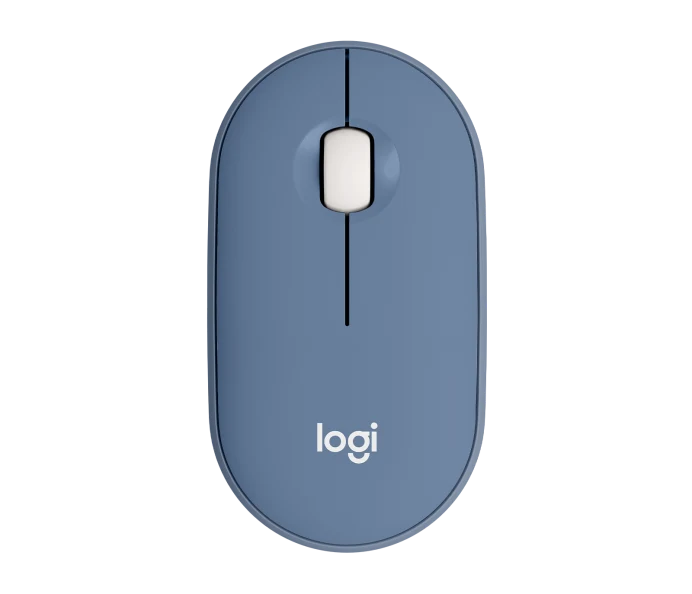LOGITECH M350 PEBBLE WIRELESS BLUETOOTH MOUSE (GRAY)