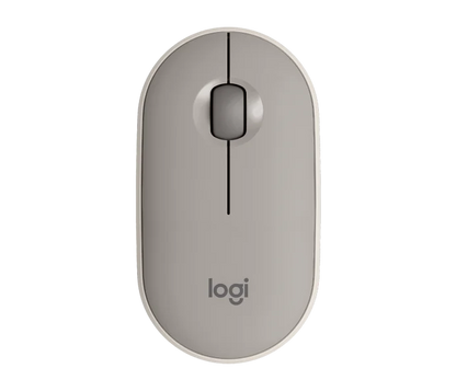 LOGITECH M350 PEBBLE WIRELESS BLUETOOTH MOUSE (GRAY)