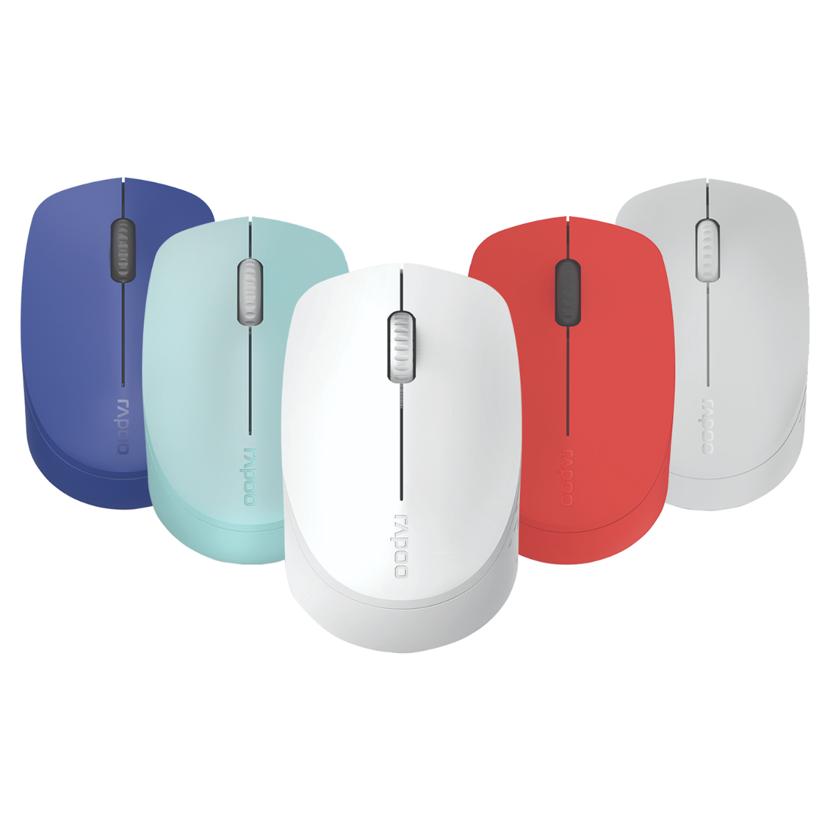 RAPOO M100 SILENT WIRELESS 2.4GHZ OPTICAL MOUSE (GRAY)