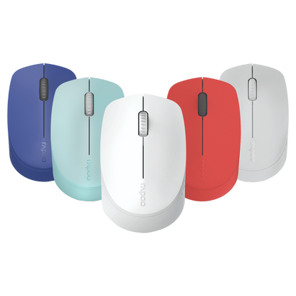 RAPOO M100 SILENT WIRELESS 2.4GHZ OPTICAL MOUSE (GRAY)