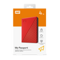 WESTERN DIGITAL MYPASSPORT 4TB USB 3.0 (RED) WDBPKJ0040BRDWESN