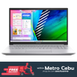 ASUS M3500QC-L1156WS R9-5900HX/16GB/512GB NVME/3050 4GB/15.6/W11H/OFC21HS (SLV)