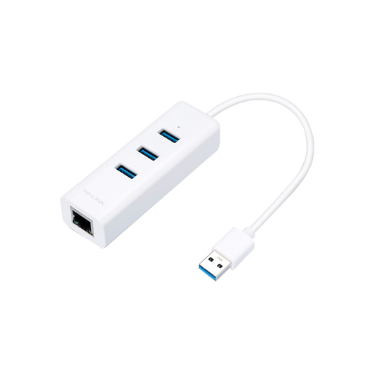 TPLINK UE330 USB3.0 3PORT HUB & GIGABIT ETHERNET ADAPTER