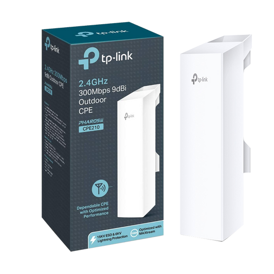 TPLINK CPE210 300MBPS 2.4GHZ 9DBI OUTDOOR CPE