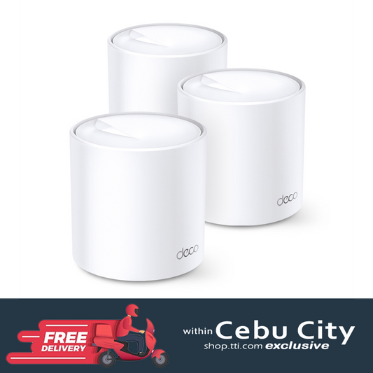 TPLINK DECO X20 AX1800 WHOLE HOME MESH WIFI 6 SYSTEM (3-PACKS)