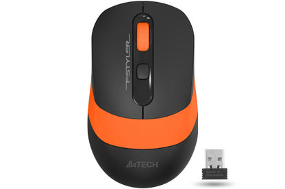 A4TECH FG10 FSTYLER 2.4GHZ WIRELESS OPTICAL MOUSE BLUE | GRAY | ORANGE | RED
