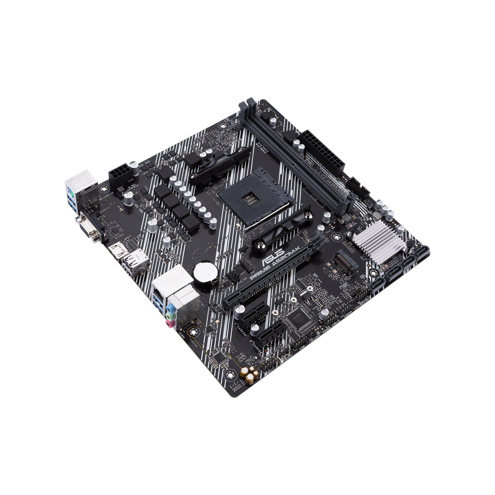 ASUS PRIME A520M-K 2DDR4 M.2 MOTHERBOARD (DB15, HDMI)