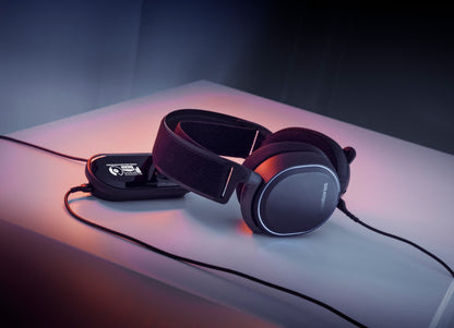 STEELSERIES ARCTIS PRO + GAMEDAC RGB WIRED GAMING HEADSET (BLACK)