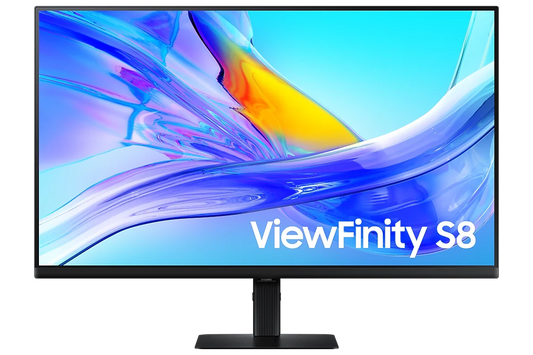 SAMSUNG VIEWFINITY S8 LS32D804UAEXXP 32" 4K UHD LED MONITOR WLMNT W/ HAS (HDMI, DP)