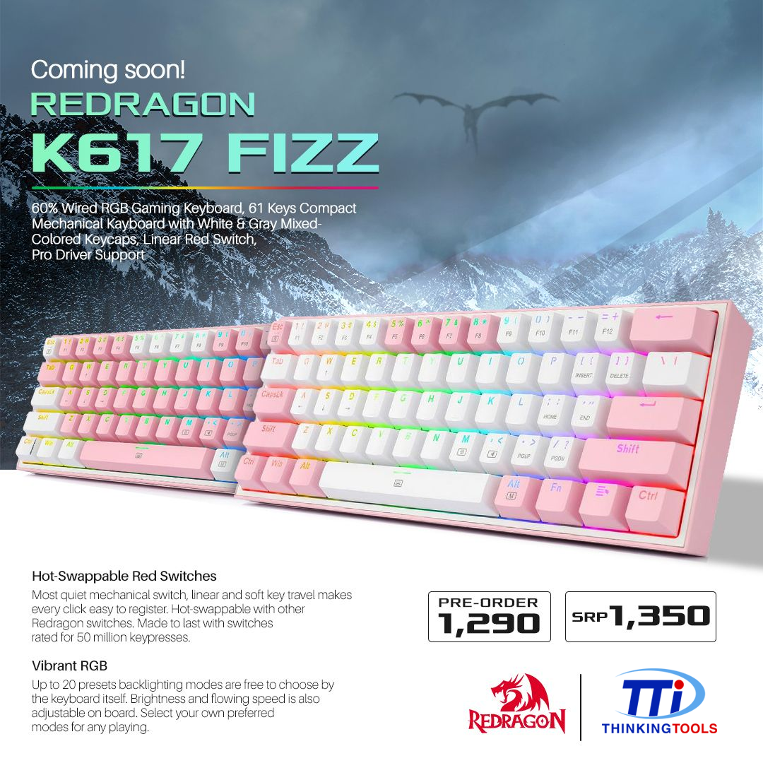 Redragon K617 FIZZ