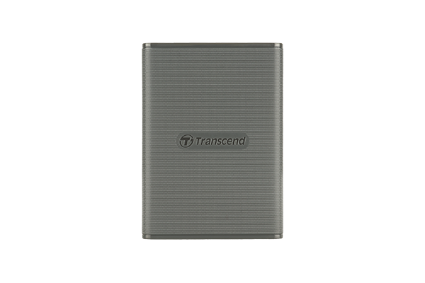 TRANSCEND 1TB ESD360C USB 3.2 TYPE-C 2000MB/S PORTABLE SSD (TS1TESD360C) GRAY PLASTIC CASE