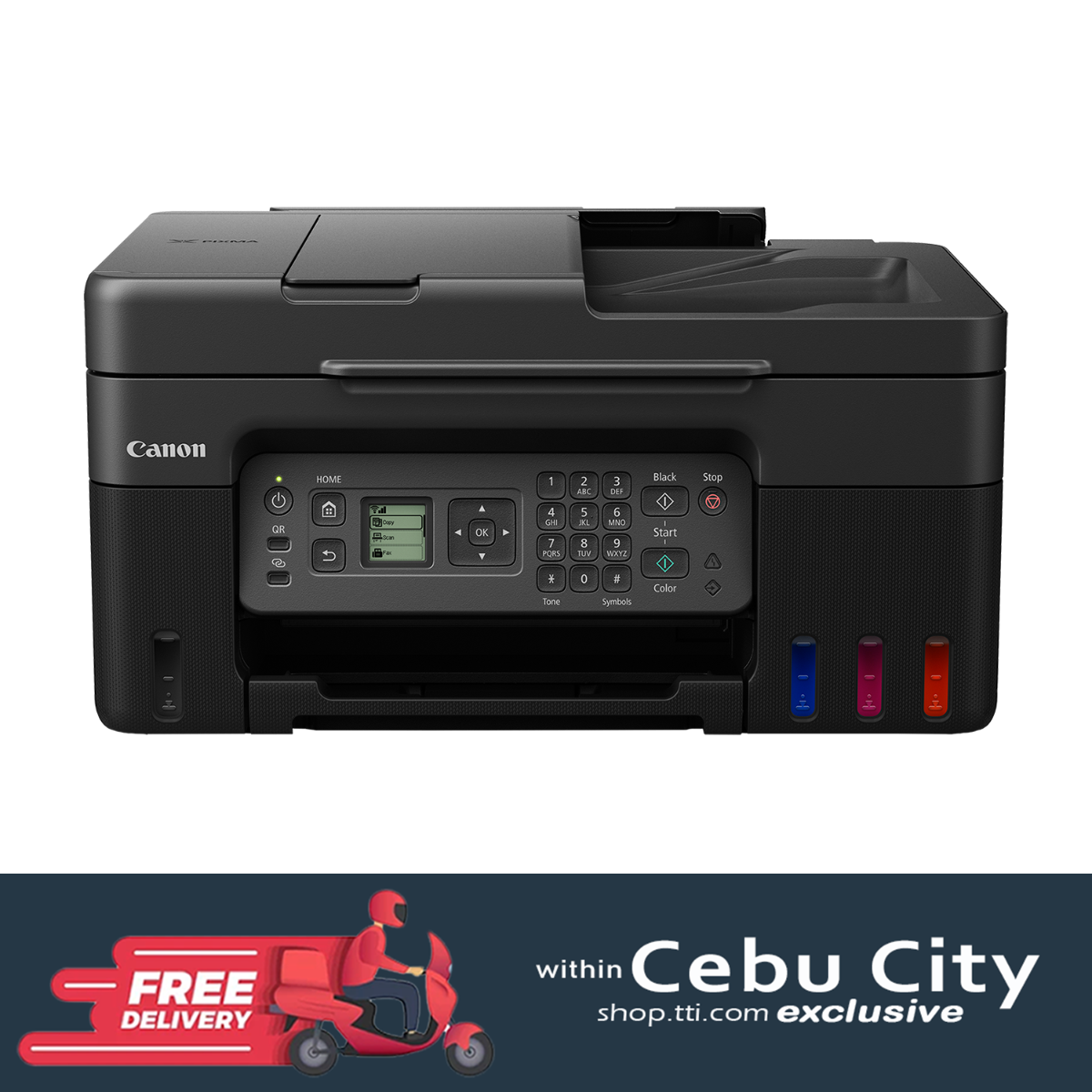 CANON PIXMA INK EFFICIENT G4770 MULTIFUNCTION PRINTER W/ WIFI, FAX & ADF