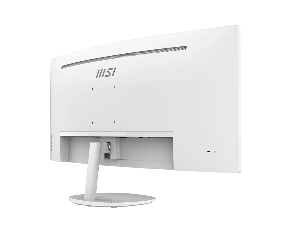 MSI PRO MP341CQW 34" ULTRA WIDE QHD LED CURVED MONITOR 100HZ W/ SPKR WLMNT (DP, 2XHDMI) WHITE