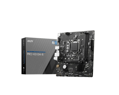 MSI PRO H510M-B 2DDR4 M.2 MOTHERBOARD (DB15, HDMI)