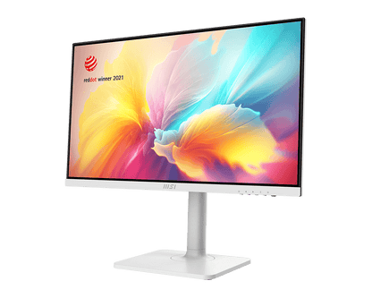 MSI MODERN MD2412PW 23.8" FHD LED IPS MONITOR 100HZ WLMNT (HDMI, USB-C) WHITE